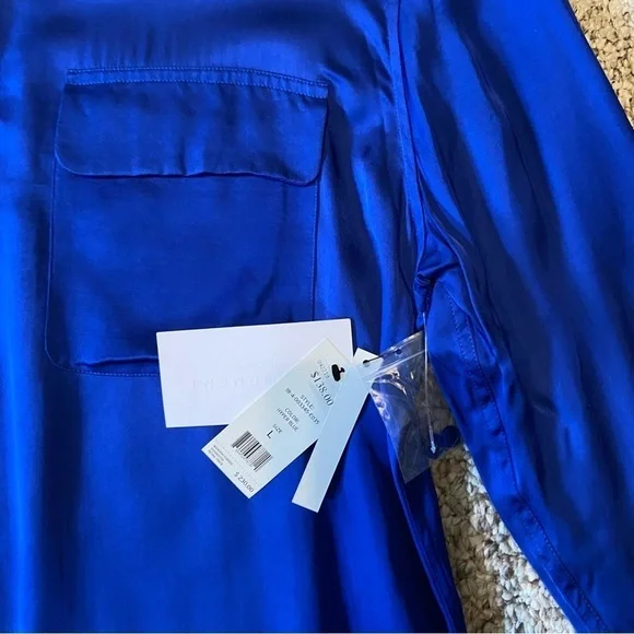 Equipment satin long sleeve shirt - Picture 8 of 8